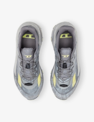 DIESEL: D-Cage Runner Chunky-Sole Ripstop Low-Top Trainers