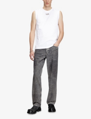 Diesel T-boxt-k18 Organic Cotton T-shirt In 100