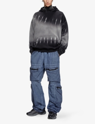 DIESEL: J Noode Patch-Pocket Elasticated-Waist Nylon Trousers