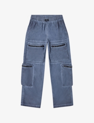 DIESEL: J Noode Patch-Pocket Elasticated-Waist Nylon Trousers