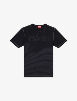 DIESEL: T-Adjust-R13 Crewneck Cotton-Jersey T-Shirt