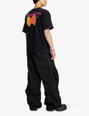 DIESEL: T-Boxt-R18 Graphic-Print Cotton-Jersey T-Shirt