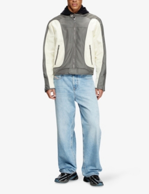 DIESEL: J Blink Colour-Block Relaxed-Fit Nylon Jacket