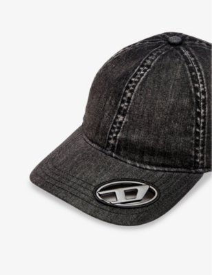 DIESEL: C-Ewan-Plak Denim Cap