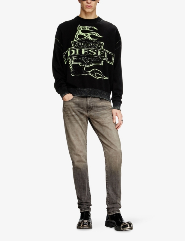 K-Belez Crewneck Cotton-Jersey Sweatshirt