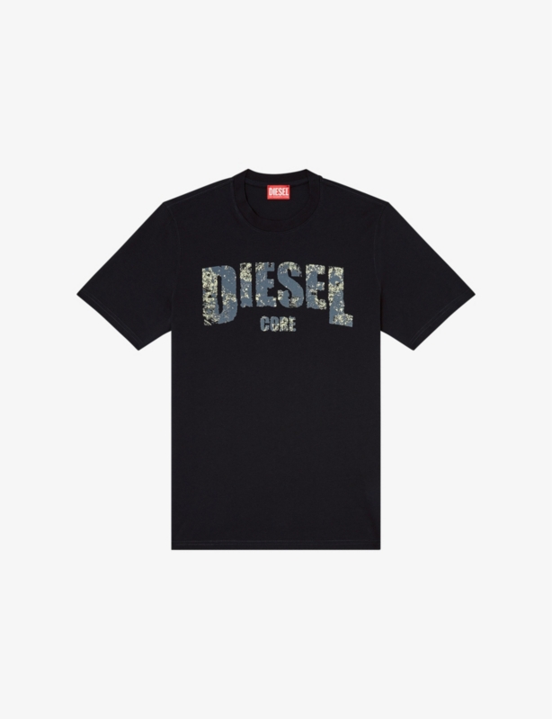 T-Adjust-R25 Brand-Print Cotton-Jersey T-Shirt