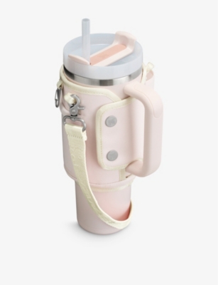 Stanley Rose Quartz All-day Quencher Recycled-polyester Carry-all 1.18l In Rose Quartz