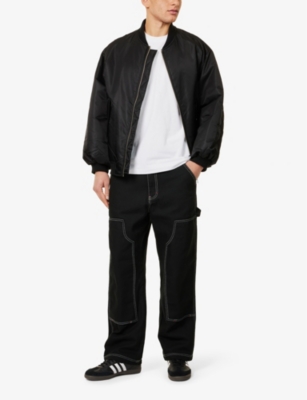 ICECREAM MENS ICECREAM BRAND-EMBROIDERED STRAIGHT-LEG RELAXED-FIT COTTON TROUSERS 