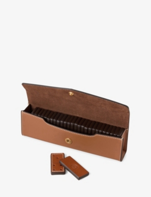MULBERRY: Dominoes leather set and case