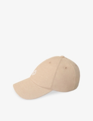 MAJE: Logo-Embroidered Linen and Cotton-Blend Baseball Cap