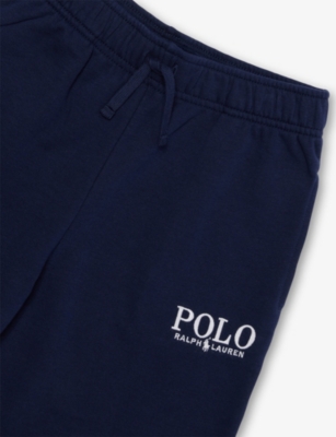 POLO RALPH LAUREN: Logo-Embroidery French Terry Cotton-Jersey Shorts 6-14 Years