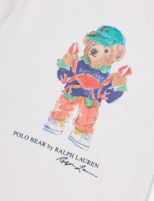 POLO RALPH LAUREN: Boys' Polo Bear Short-Sleeve Cotton T-Shirt