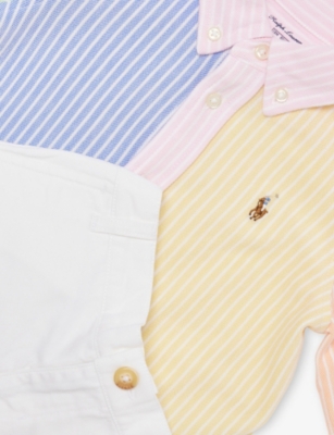 POLO RALPH LAUREN: Baby Boy Fun Shirt and Chino Short Two-Piece Set
