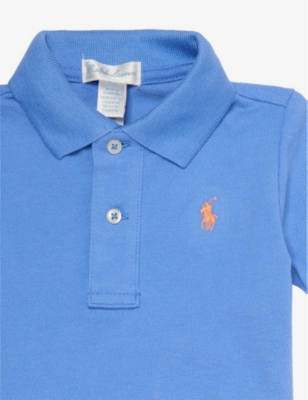 POLO RALPH LAUREN: Brand-Embroidery Piece-of-Two Cotton Set