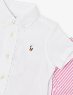 POLO RALPH LAUREN: Boys' Polo Pony Two-Piece Cotton Set