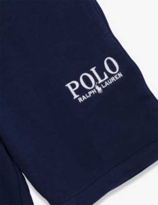 POLO RALPH LAUREN: Logo-Embroidery French Terry Cotton-Jersey Shorts 2-7 Years
