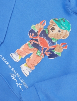 POLO RALPH LAUREN: Boy's Polo Bear Regular-Fit Cotton-Blend Hoody