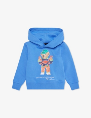 POLO RALPH LAUREN: Boy's Polo Bear Regular-Fit Cotton-Blend Hoody