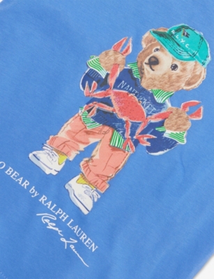 POLO RALPH LAUREN: Boys' Polo Bear Short-Sleeve Cotton T-Shirt