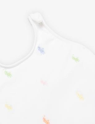 POLO RALPH LAUREN: Baby Girl Polo Pony Swimsuit