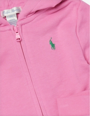 POLO RALPH LAUREN: Baby Girl' Brand-Embroidered Cotton-Blend Set