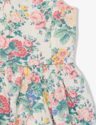 POLO RALPH LAUREN: Girls' sleeveless floral cotton dress