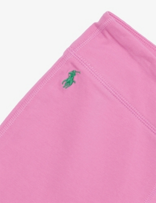 POLO RALPH LAUREN: Girls' Polo Pony-Embroidered Flared Stretch-Cotton Leggings