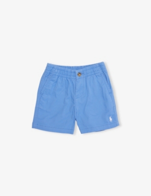 POLO RALPH LAUREN: Prepster Flex Abrasion Cotton-Twill Shorts 6-24 Months