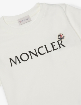 Logo-Print Short-Sleeve Cotton-Jersey T-Shirt 4-14 Years