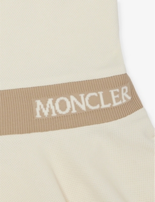 Logo-Waistband Stretch-Cotton Polo Dress 4-14 Years