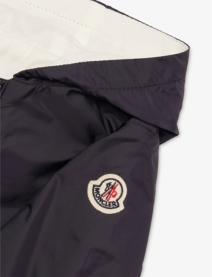 MONCLER: Dana hooded shell jacket 9 months - 3 years