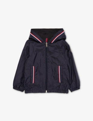 MONCLER: Granduc Hooded Shell-Down Puffer Jacket 9-36 Months
