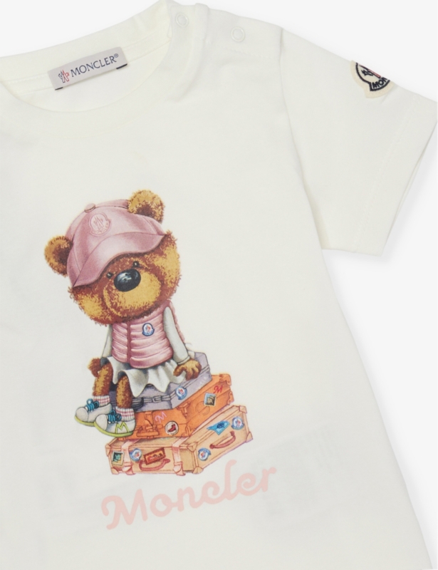 Teddy Bear Stretch-Cotton T-Shirt 3-36 Months