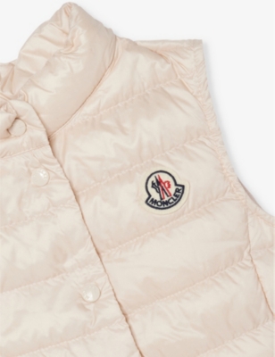 Liane Brand-Badge Padded Shell-Down Gilet 4-12 years