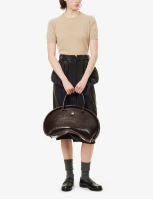 MAISON MARGIELA: Knitted Short-Sleeves Wool Jumper