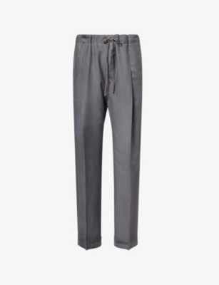 MAISON MARGIELA: Formal Wide-Leg Wool Trousers