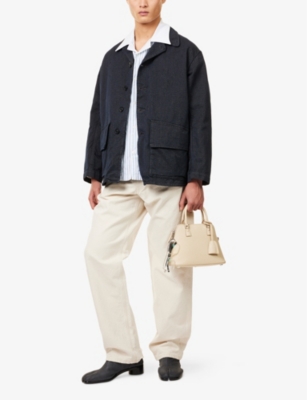 MAISON MARGIELA: Patch-Pocket Relaxed-Fit Cotton Jacket