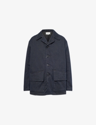 MAISON MARGIELA: Patch-Pocket Relaxed-Fit Cotton Jacket