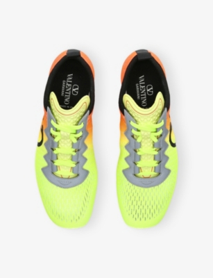 VALENTINO GARAVANI: V-Logo Mesh-knit Low-Top Trainers