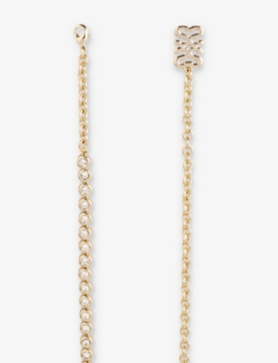 SANDRO WOMENS SANDRO RHINESTONE-EMBELLISHED JEWEL CHAIN BELT 