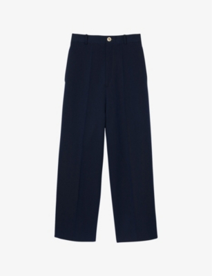 Sandro Suit Trousers In Bleus
