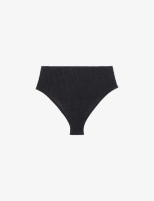 THE KOOPLES: The Kooples x Luz Victoria high-rise textured bikini bottoms