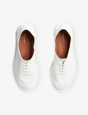 CLAUDIE PIERLOT: Lace-Up Leather Brogues