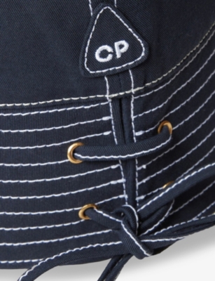 CLAUDIE PIERLOT: Lace-Up Cotton Bucket Hat