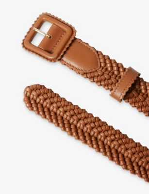 CLAUDIE PIERLOT: Braided Leather Belt