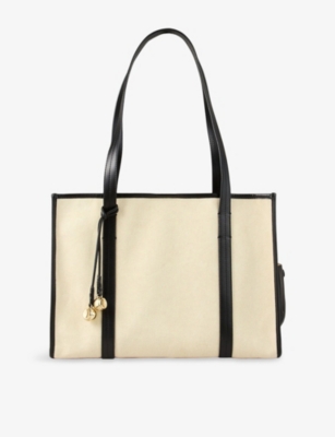 SANDRO: Medium Canvas Tote Bag