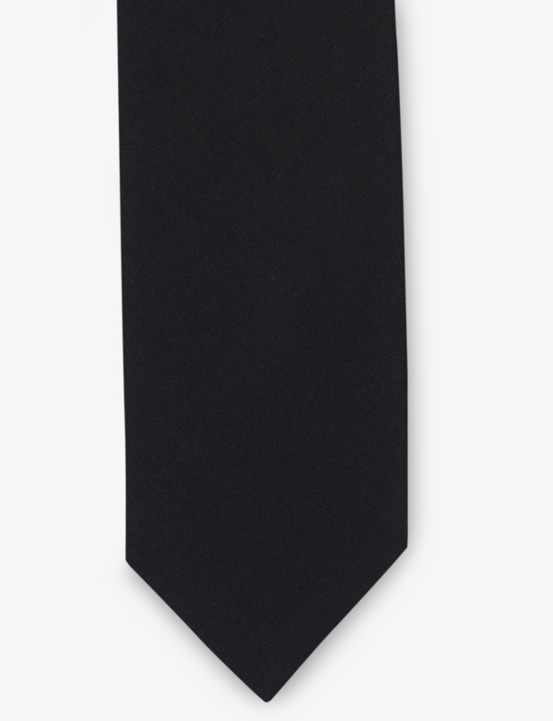 Oversized Jacquard-Pattern Silk Tie
