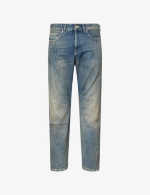 ELEVENTY: Distressed Faded-Wash Denim Jeans