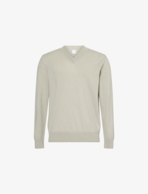 ELEVENTY: V-Neck Regular-Fit Cashmere Jumper
