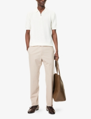 ELEVENTY: Short-Sleeves Regular-Fit Cotton-Knit Polo Shirt